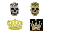 Crowns Belt Buckle Royal Rhinestone Wedding Mens Womens Fashion Costume Western