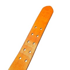 GAP Men&rsquo;s Leather Belt Size 38 | Brass Double Prong Buckle | Made in Taiwan GUC