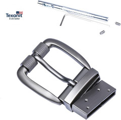 1.5&Prime;(40Mm) Belt Buckle Men&rsquo;S Reversible Replacement Single Prong Buckle Roller C