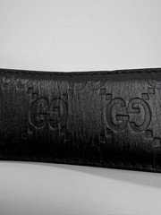 GUCCI Pre-Owned Black Belt 94Cm