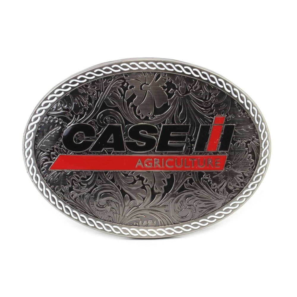 Case IH Agriculture Logo Western Style Belt Buckle by Spec Cast ZJD606