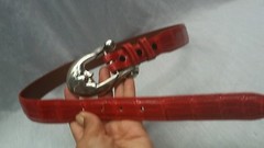 Barry Kieselstein cord sterling moon buckle Billy Martin&rsquo;s alligator belt
