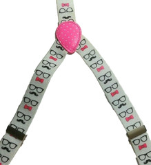 Suspenders, Teen/Adult printed with Glasses, mustaches and bow ties Claire&rsquo;s