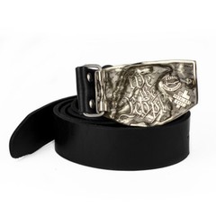 Bald eagle german silver belt buckle, American Eagle, Bird of prey belt buckle