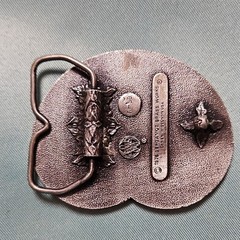 Bergamot Brass Works R-39 « Do It In A Van » Vehicle Western Belt Buckle 1.5&Prime;