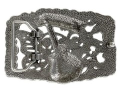 Unique Buckle 1973 Guitar Engraved Buckle Fits 1-1/2&Prime;(38mm) Wide Belt