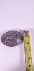 Vintage Cowboy Belt Buckle Arroyo Grande Buckles Co. AG 24 Horse Lovers 1989