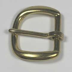 Vintage Replacement Belt Buckle Fits 1.2&Prime; Simple Basic Gold Toned Made in USA 1A