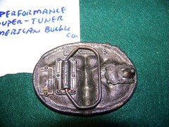 Mechanic belt buckle 1982 The great American buckle company