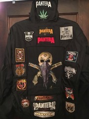 Pantera Belt Buckles Dimebag Darrell Jacket (signed) Flags, Buttons, Hat,
