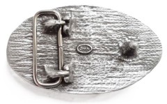 Green Man Pewter Belt Buckle – Hand Made in the United Kingdom