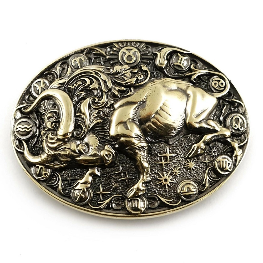 Taurus belt buckle, Taurus Bull Horoscope Astrological Zodiac Sign