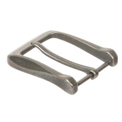 1 1/2&Prime; (38 mm) Nickel Free Single Prong Rectangular Belt Buckle