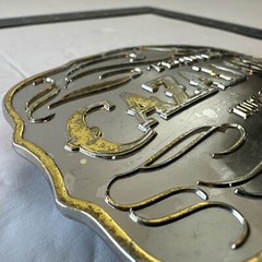 Tequila Cazadores 100% De Agave Belt Buckle 5 X 3.5 Inches 7 Oz