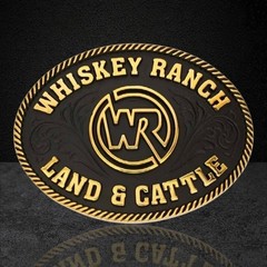 Montana Silversmiths Whiskey Ranch Land & Cattle Western Belt Buckle NEW!
