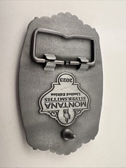 2023 Pendleton Whisky Belt Buckle Let&rsquo;er Buck Limited Ed.
