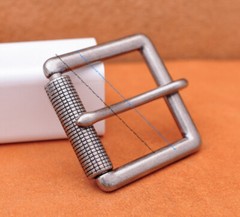 Heavy Duty Square Leathercraft End Bar Roller Belt Buckle Replacement Fits 40mm