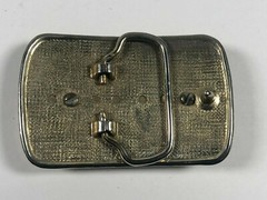 Vintage Beautiful Polished Stone Belt Buckle