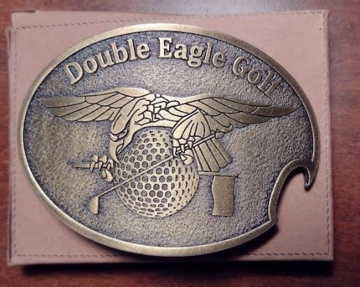 Navy Seals / Golf belt buckle with built in bottle opener