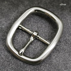 1X 30mm Belt Buckle Single Prong Rectangle Replacement Tongue Pin Buckle for Men