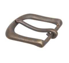 1 1/2&Prime; (38 mm) Nickel Free Single Prong Solid Brass Horseshoe Belt Buckle