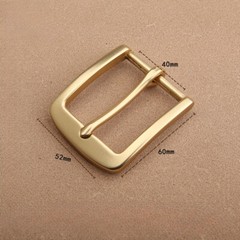 Brass Solid Belt Buckles Tongue Pin Belt Buckle Fits For 1.5 INCHES Belt New