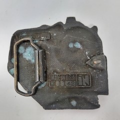 Vintage 1978 In Style Steam Locomotive Train Belt Buckle Brass Made in USA 1142