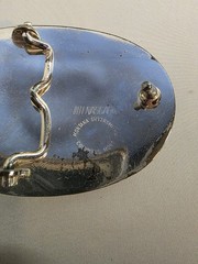 NASCAR 50th Anniversary Belt Buckle Montana Silversmiths W/Case