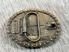 Vintage Daytona Bike Week 1983 Belt Buckle Mens Biker USA The Buckle Tree