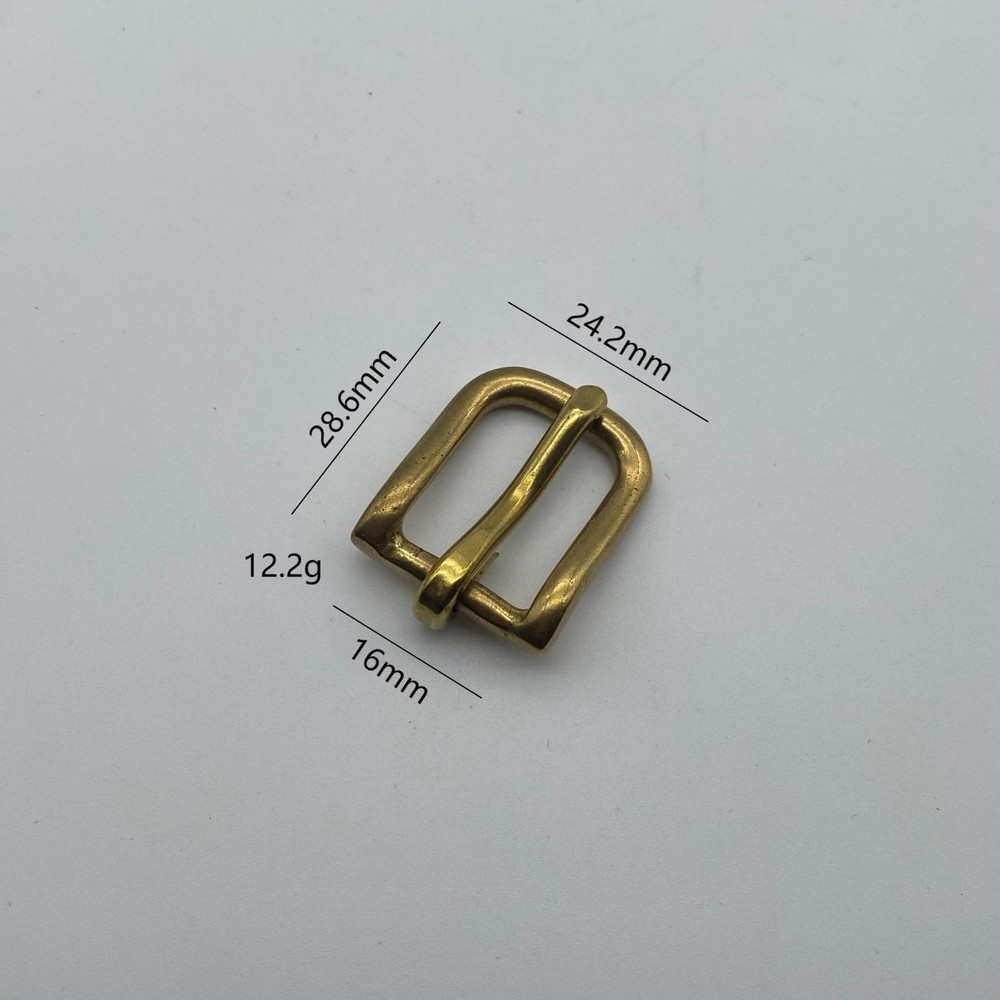 Solid Brass Buckle Handbag Buckle Luggage Fastener Buckle 16/25/30/33mm