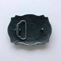 Initial Letter « B » Cowboy Rodeo Western Metal Belt Buckle