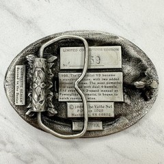Vintage 1984 Vette Set 1956 Corvette Collectors Belt Buckle Made USA