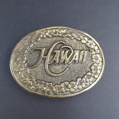Hawaii Ltd Edition Great American Belt Buckle Exclusively for J.A.B. -1979 USA