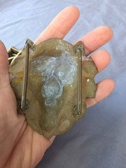 Large 3D Lion Head Belt Buckle Solid Brass Big Cat Leo Mane