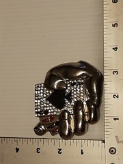 4 ACES PLAYING CARD 4 OF KIND / HAND Metal Belt Buckle