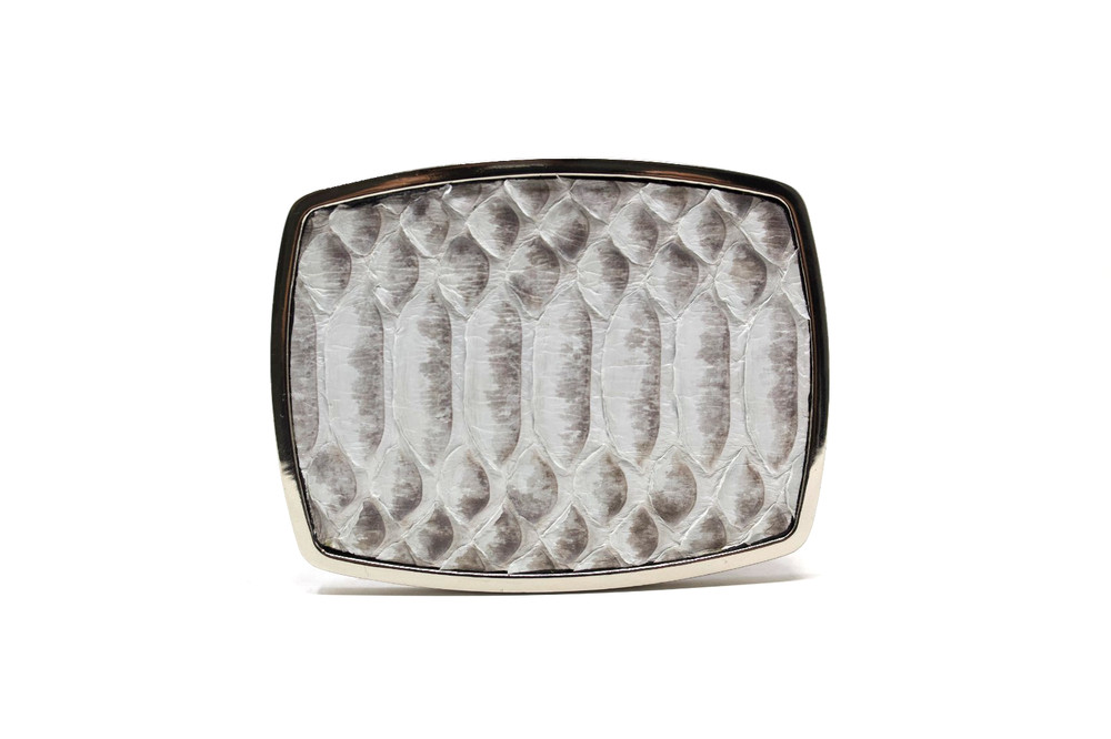 Snake Belt Buckle, Exotic Belt Buckle, ( 1.5 ») Removable Western Buckle