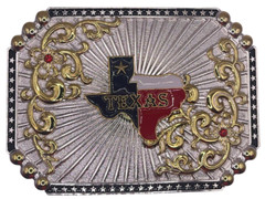 Texas State Belt Buckle Flag Cowboy Rodeo Western Fashion Star Hebillas Vaqueras