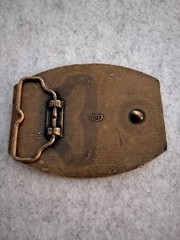 1988 NRA WHITTINGTON CENTER BELT BUCKLE 15 Year Brass USA 3.5×2.75&Prime;