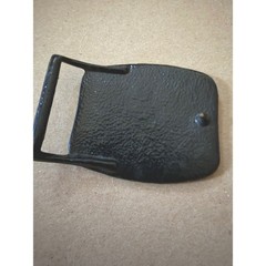 Vintage English Leather Cologne Brass Belt Buckle Equestrian Saddle Helmet Men