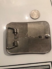 Belt Buckle Caesars￼ Palace Casino Ceasar 1968 Gaming Token 1 one dollar chip