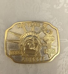 100 YEARS OF LIBERTY Belt Buckle