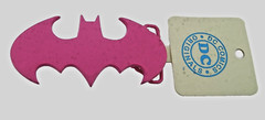 Batman Belt Buckles DC Comics Costume Original Cosplay Men Halloween Pink Metal