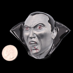 Vampire Count Dracula Spooky Blood Emo Punk Goth Zinc Alloy Belt Buckle (New)