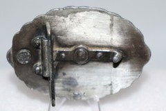 1970&rsquo;s Belt Buckle Oval Mixed Metal 200 Years Ago Liberty Bell