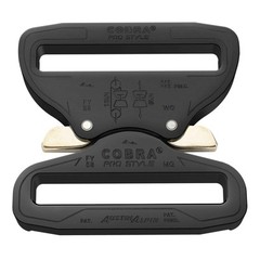 COBRA PRO STYLE Belt Buckle 58mm Quick Release Heavy Duty Aluminium Black