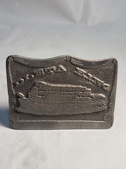 DLETA KING JUNE 1 1927- SEPT 29 1940 Belt Buckle by BILLIE BEE CREATIONS