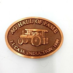 Case Tractor Belt Buckle Ag Hall Of Fame 1989 Limited Edition Agriculture Farm