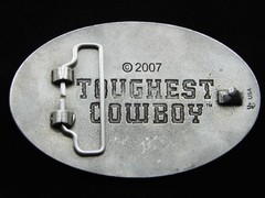 RF13150 **TOUGHEST COWBOY** RADIO TV SHOW COMMEMORATIVE BELT BUCKLE