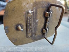 Handyman Club Of America Life Member Tool Shop Carpenter 1996 Belt Buckle BRASS