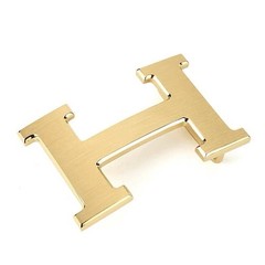 38mm H Gold Brushed Constance Belt Buckle